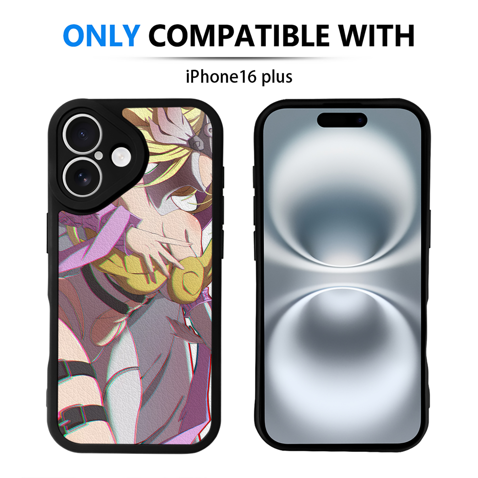 （画像用） Digimon デジタルモンスター/デジモン 【iPhone 16シリーズ対応】シリコンスマホケース（レザー調） 材質：シリコン